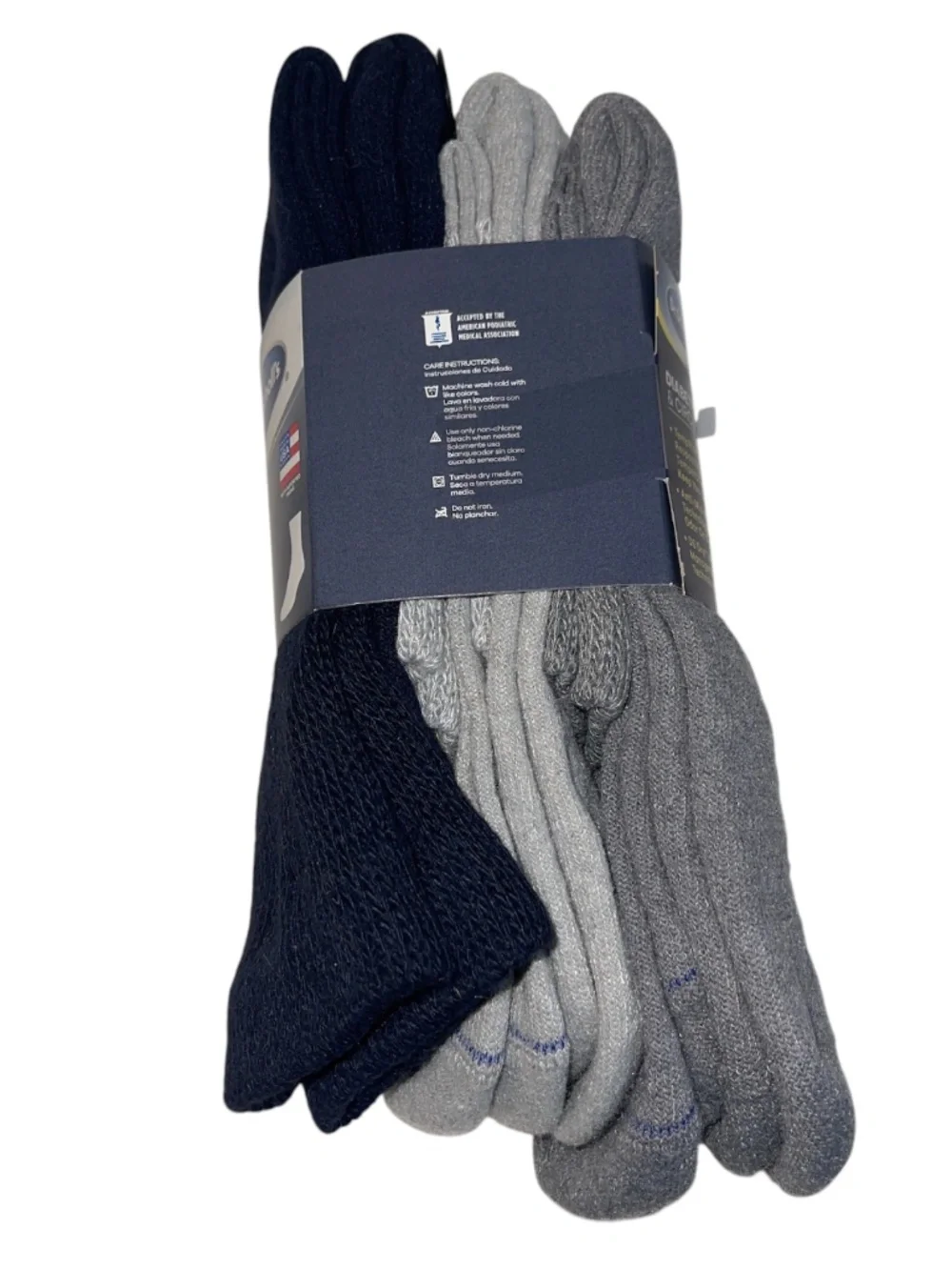 Dr Scholls Mens Big & Tall Sz 13-15 Diabetic Circulatory Ankle Socks 6-Pair Pack